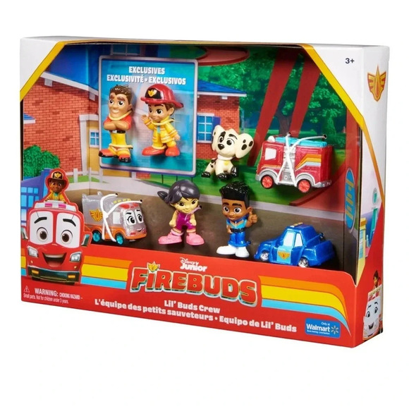 Disney Junior Firebuds Lil Buds Crew Playset - Picture 2 of 4